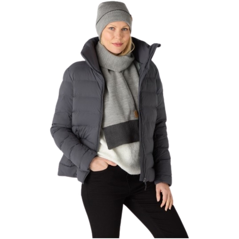 2025 Musto Set De Gorro Y Bufanda Con Puntas 86123 - Grey Melange